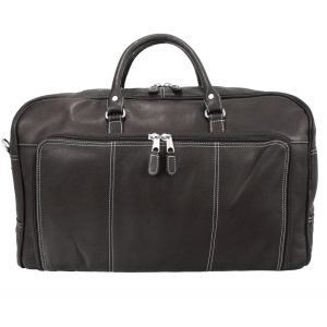 Alternative view of Las Vegas Leather Weekender Bag