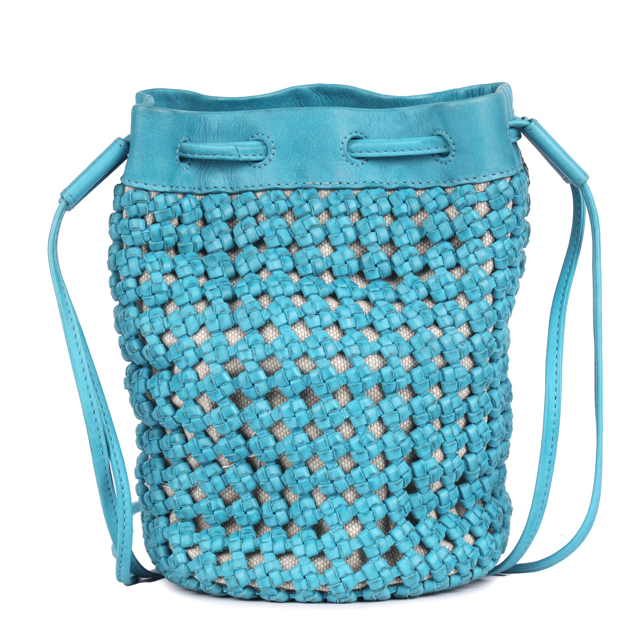 Dune Leather Crossbody Bag - Image 6