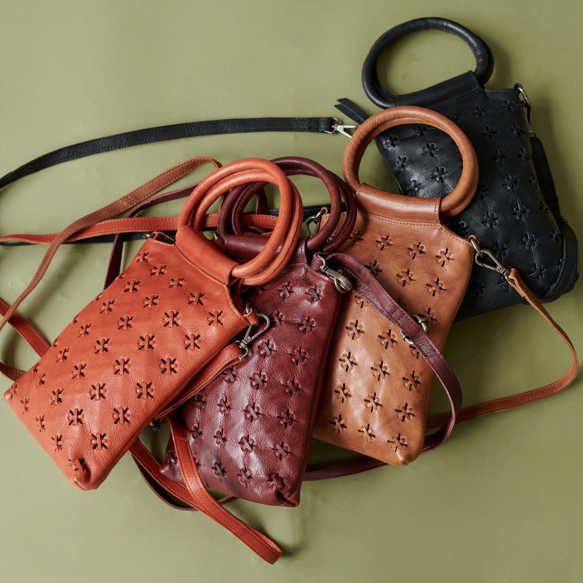 Cooper Leather Crossbody Bag - Image 10