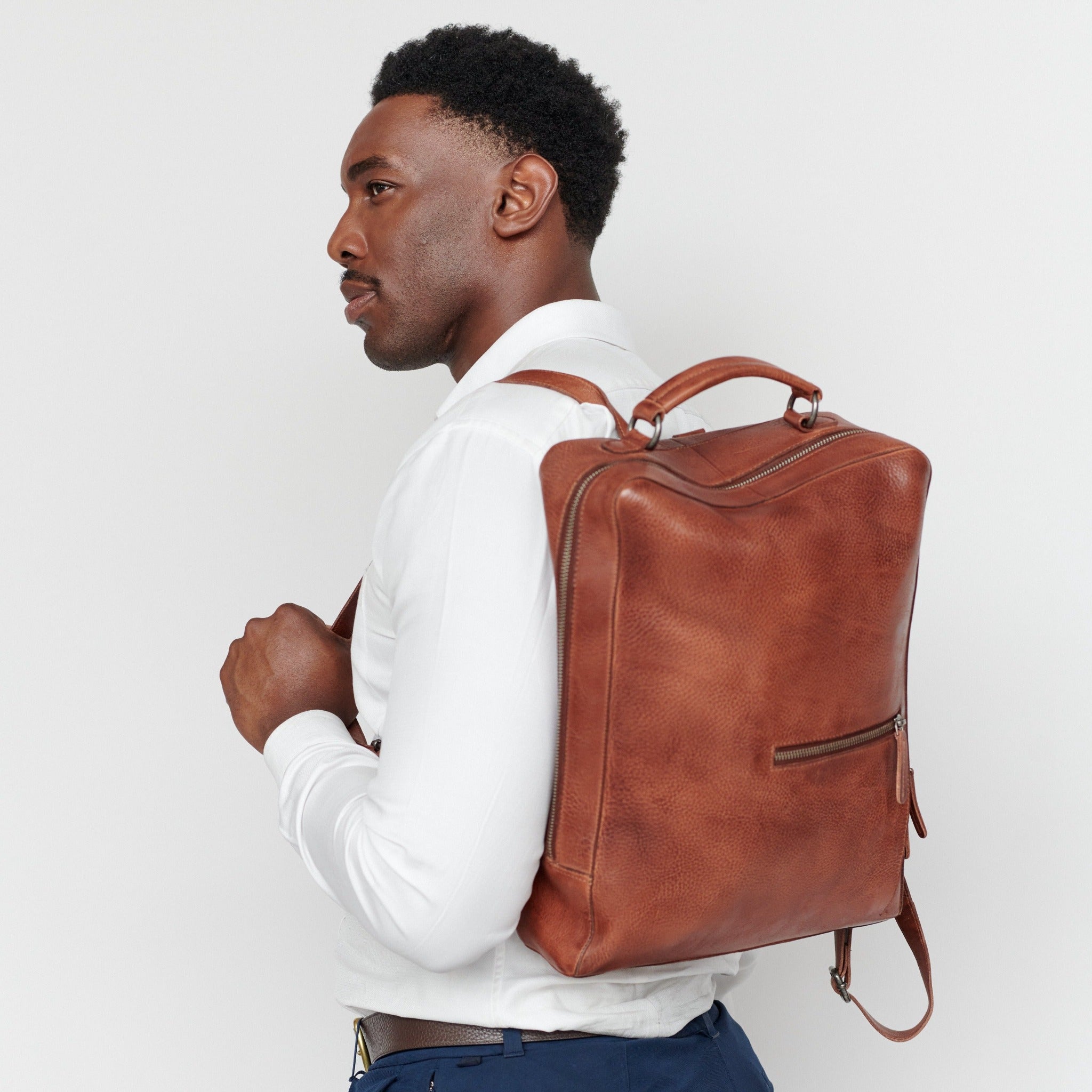McKinney Leather Backpack - Image 9