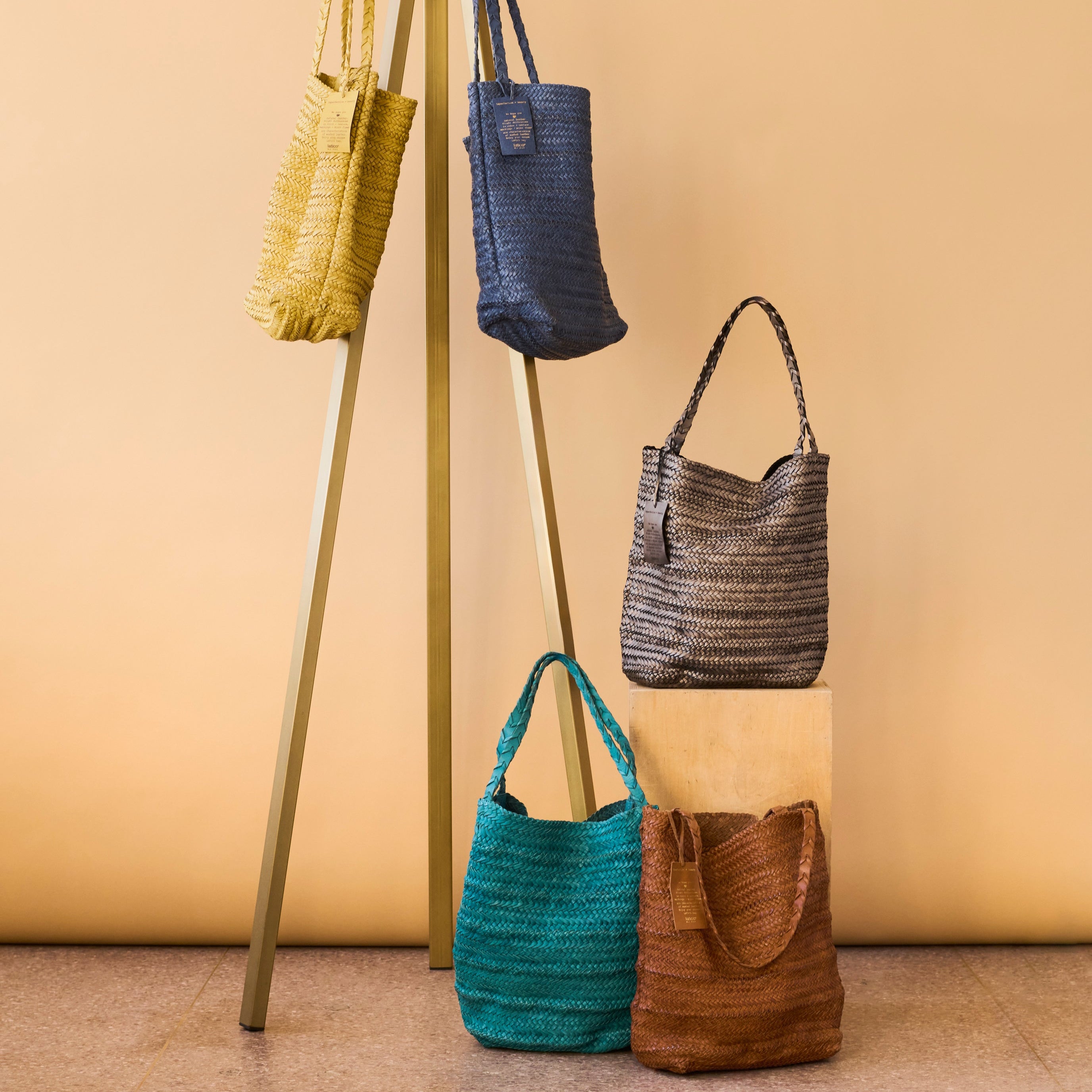 Studio Leather Tote Bag - Image 14