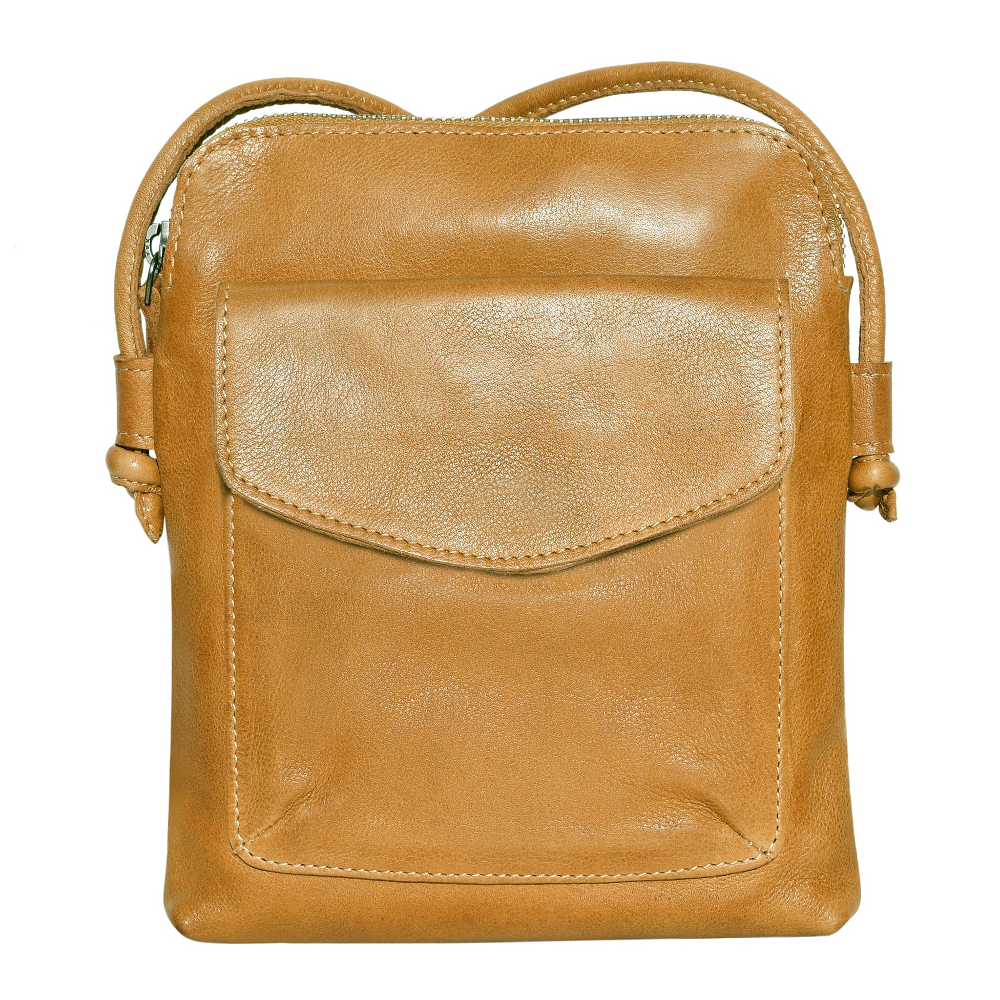 Ezra Leather Crossbody Bag - Image 2