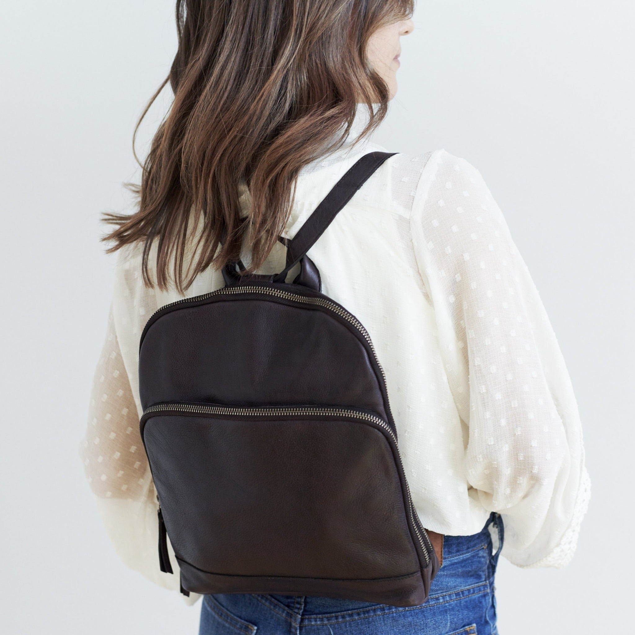 Aleks Leather Backpack - Image 6