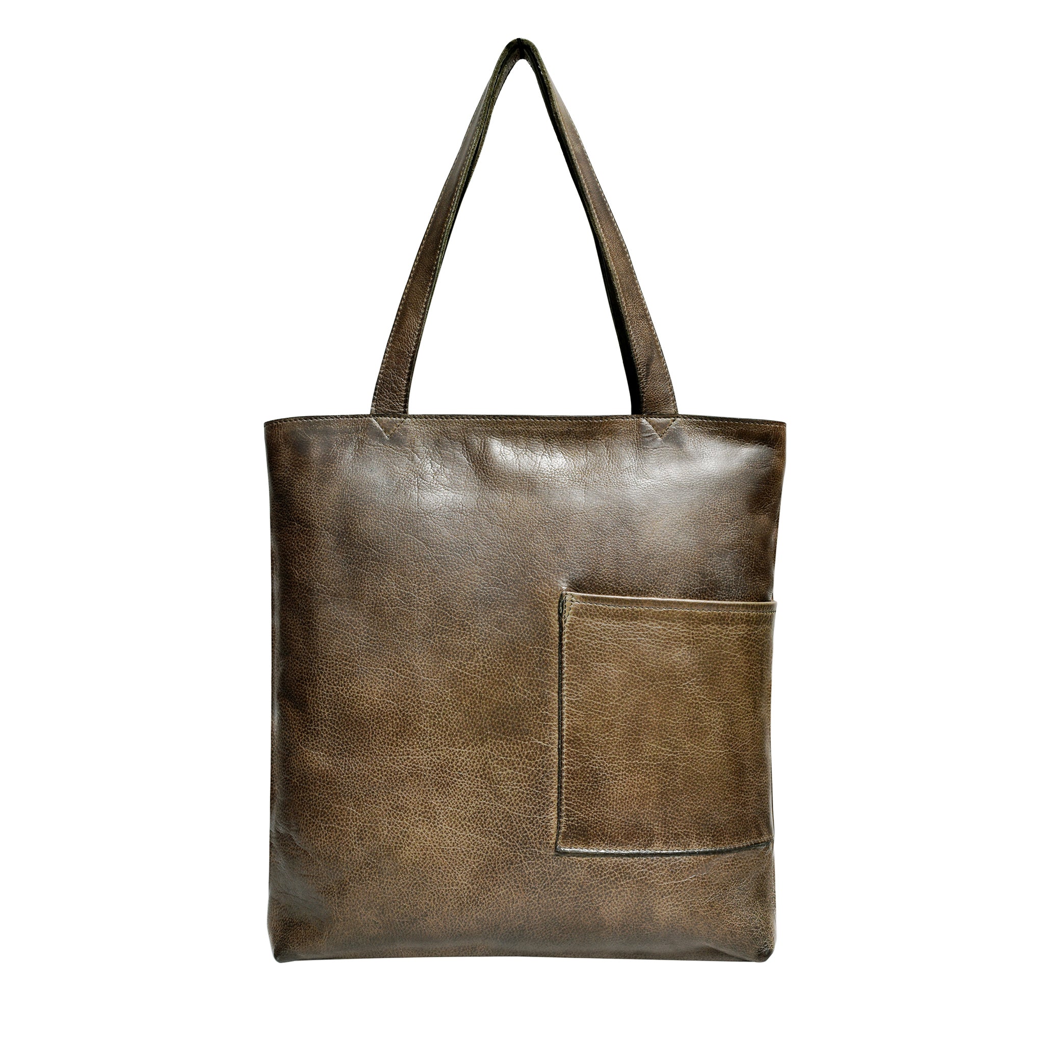 Leon Leather Tote Bag - Image 5