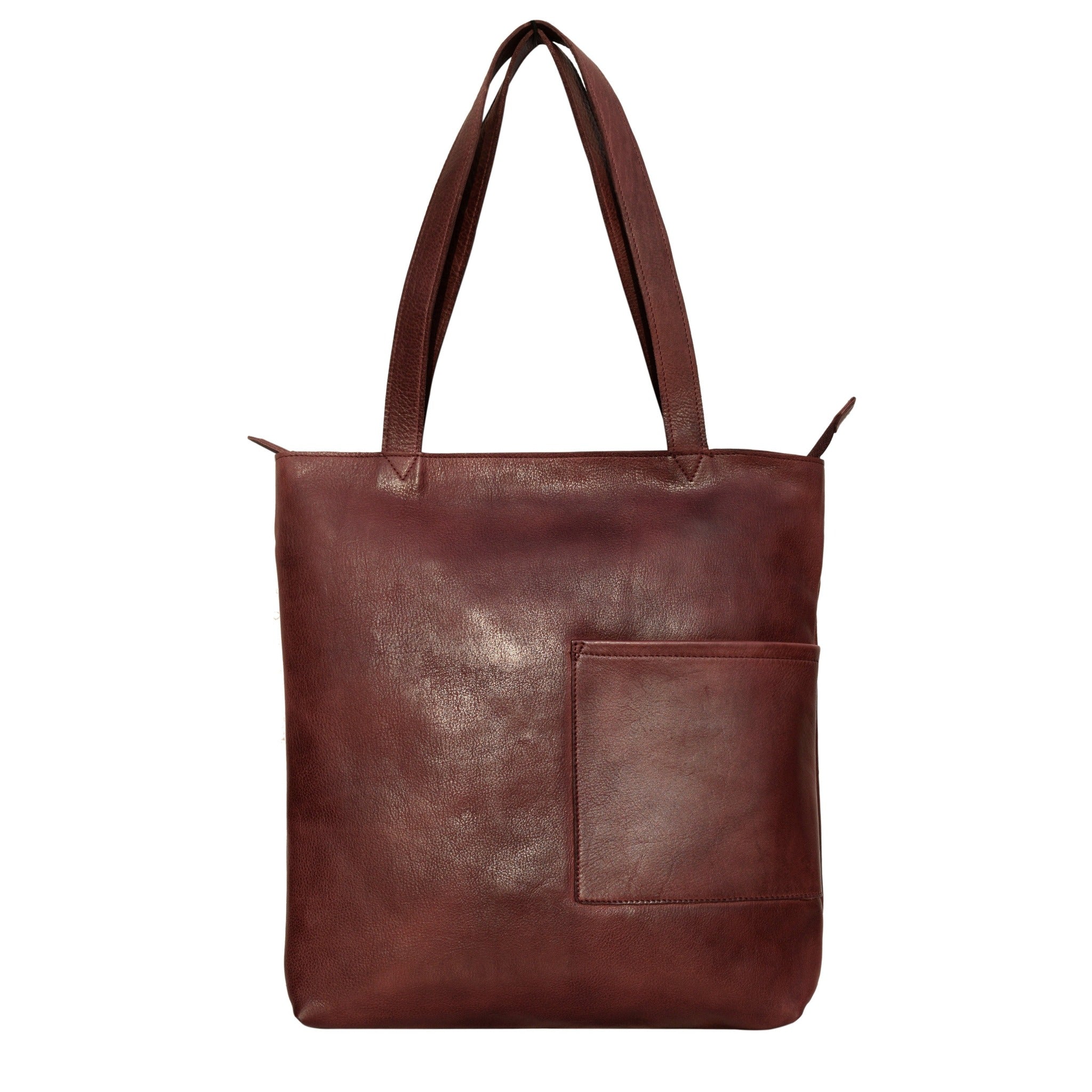 Leon Leather Tote Bag - Image 9