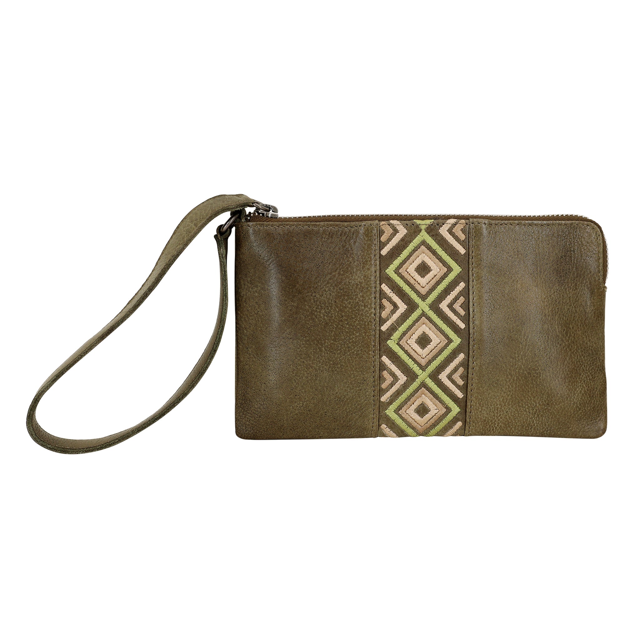 Diamond Leather Wristlet - Image 7