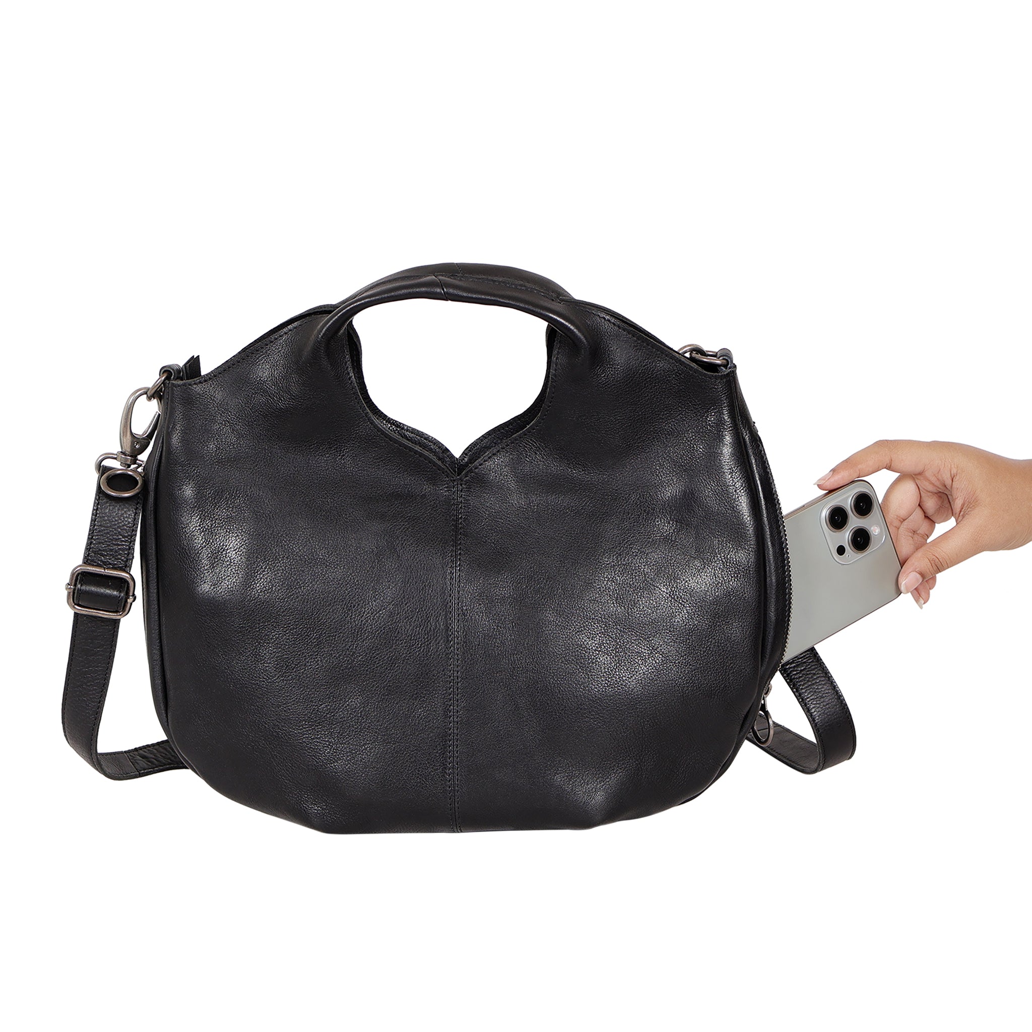Darby Leather Crossbody Bag - Image 22