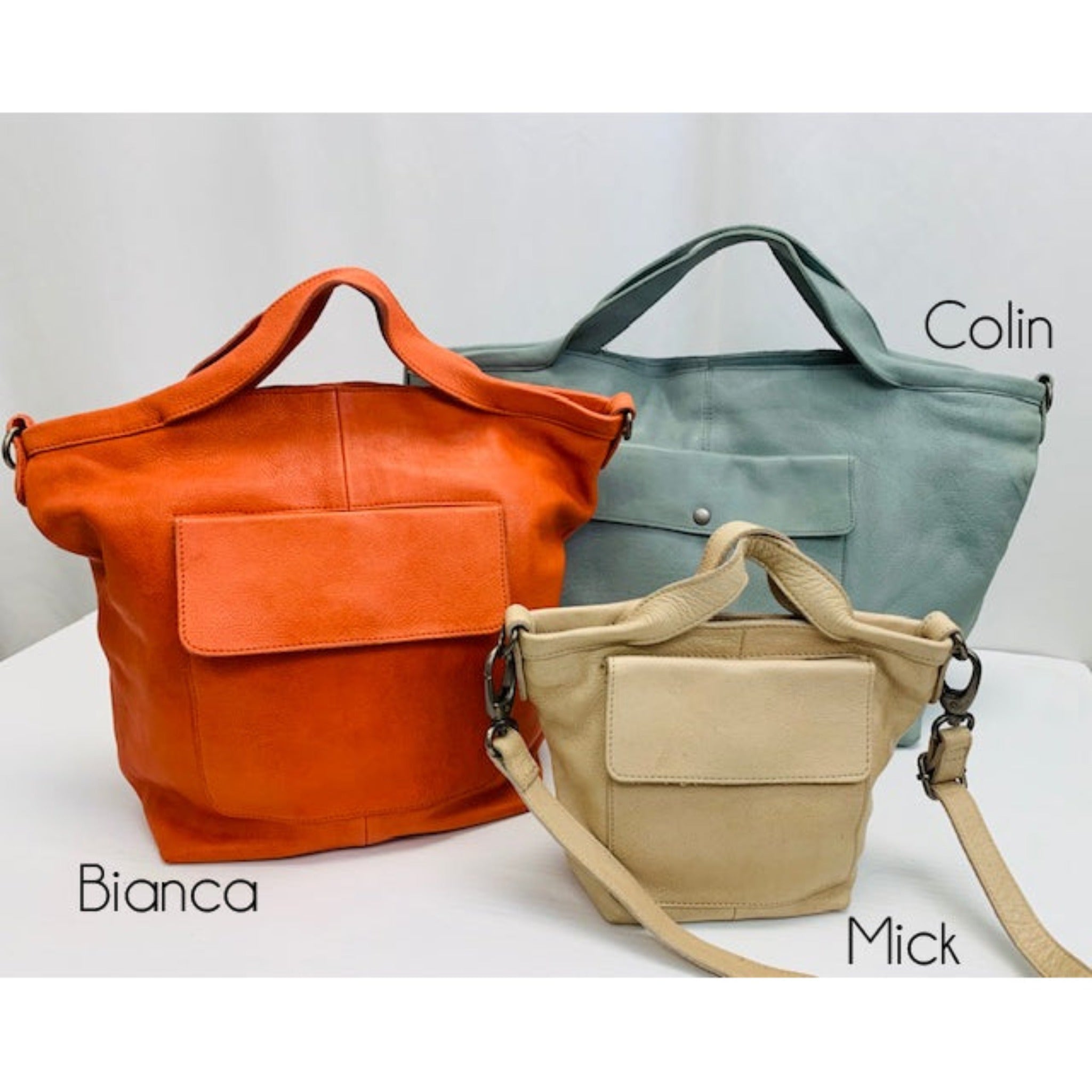 Bianca Leather Crossbody Bag - Image 20