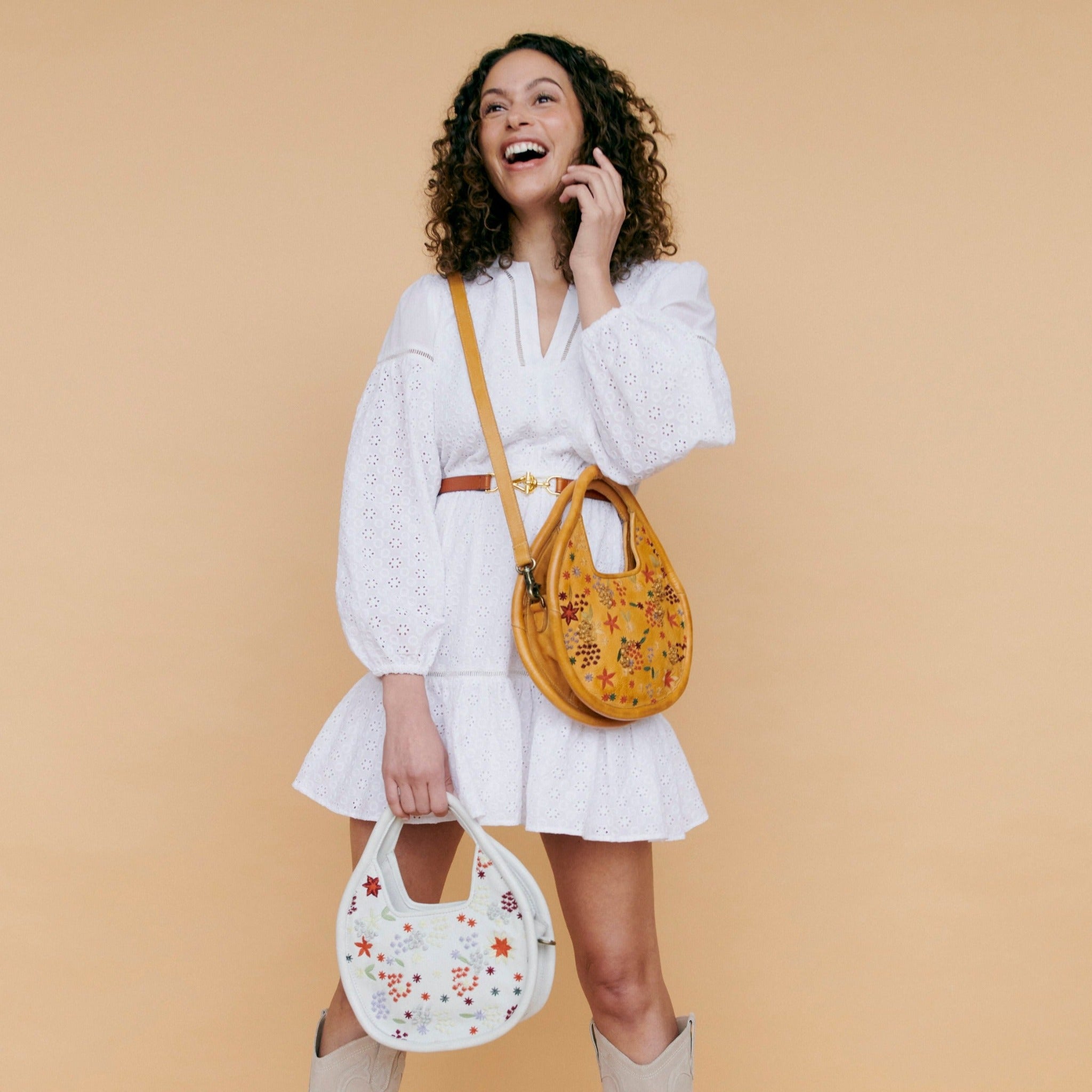 Aster Leather Crossbody Bag - Image 8