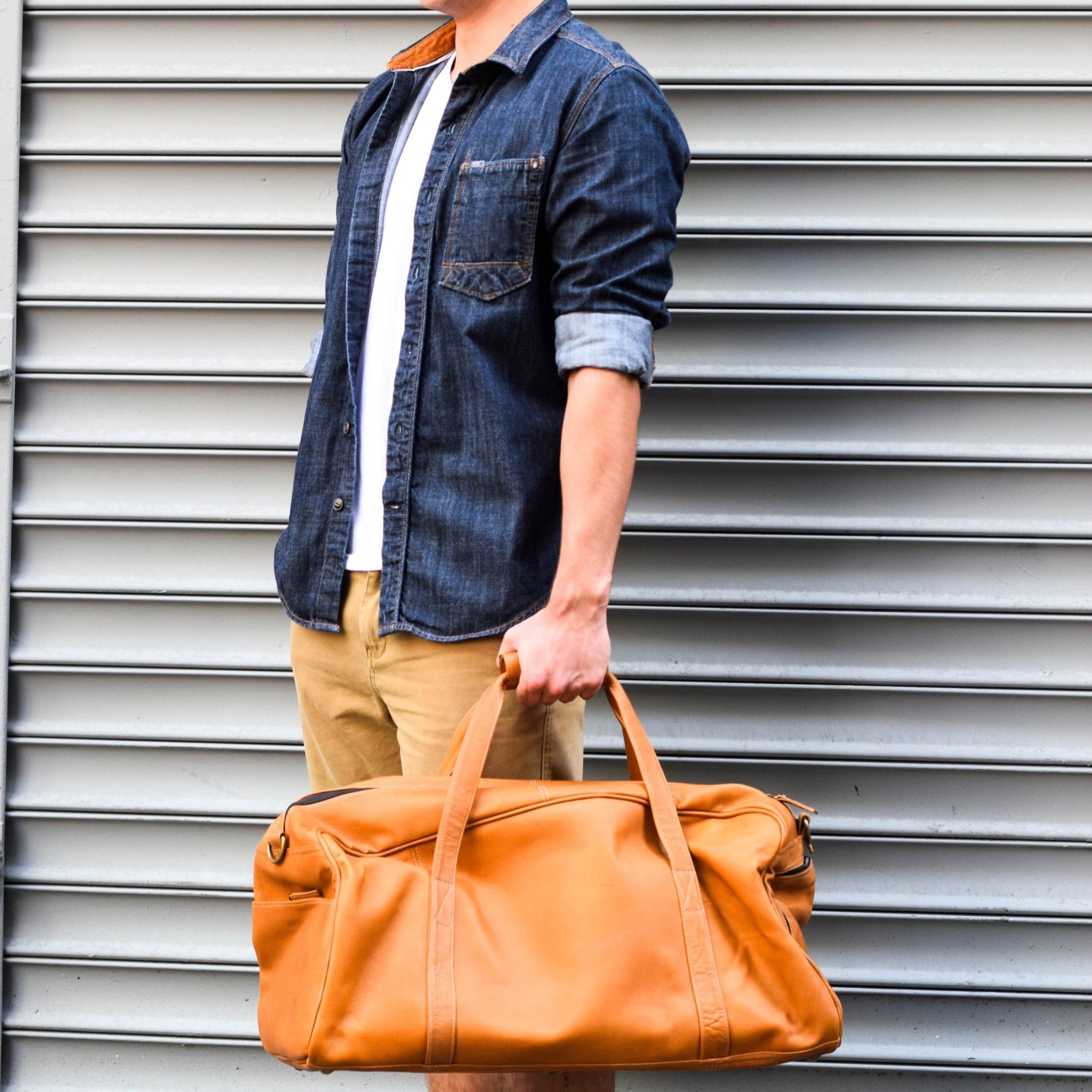 Convention Leather Bag - Image 6