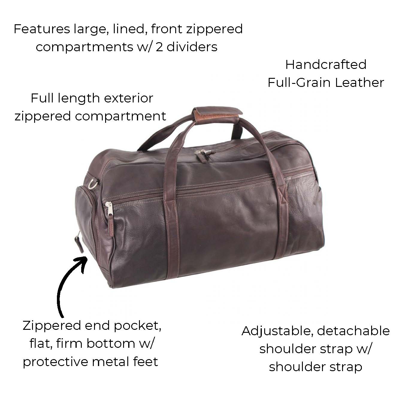 Convention Leather Bag - Image 3