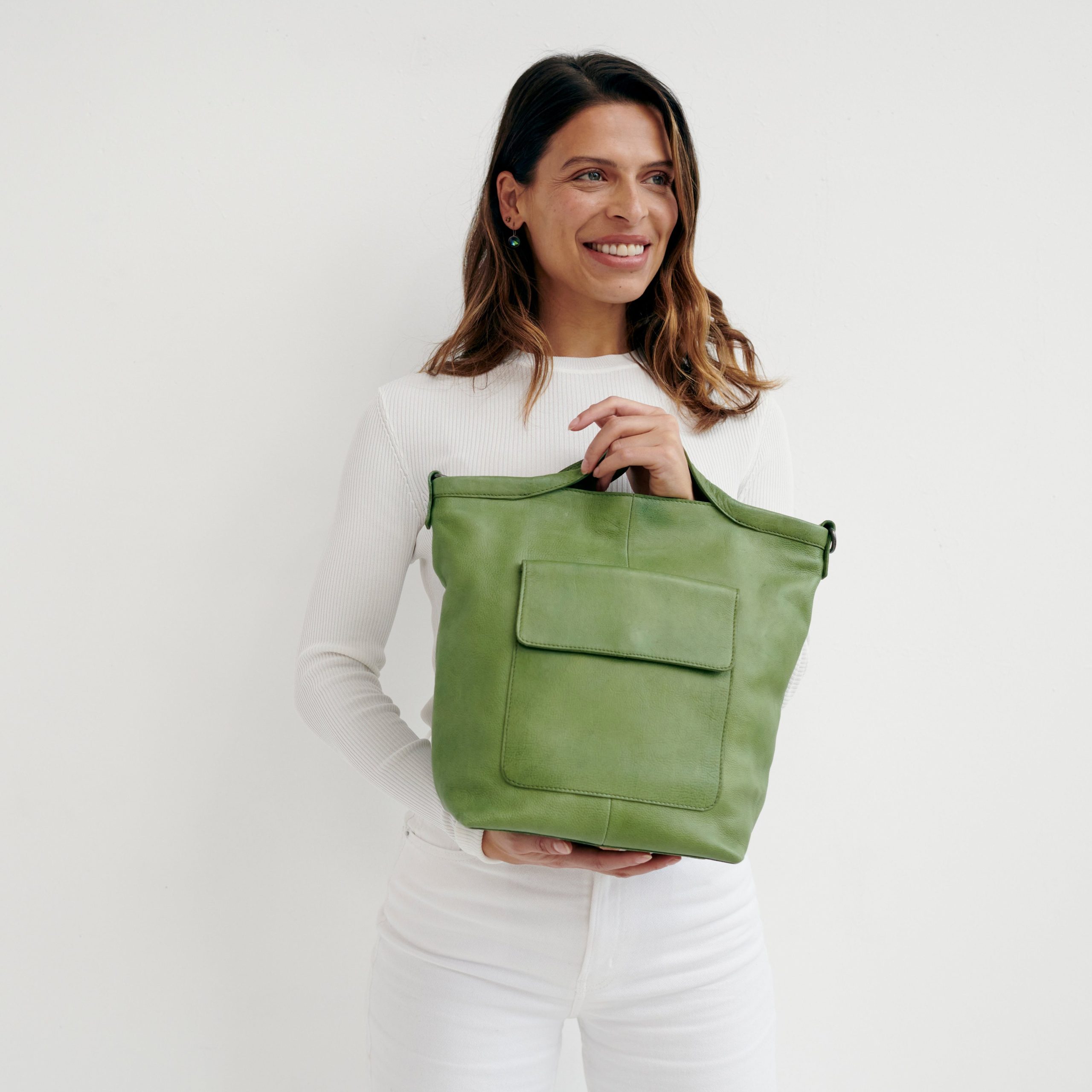Bianca Leather Crossbody Bag - Image 2