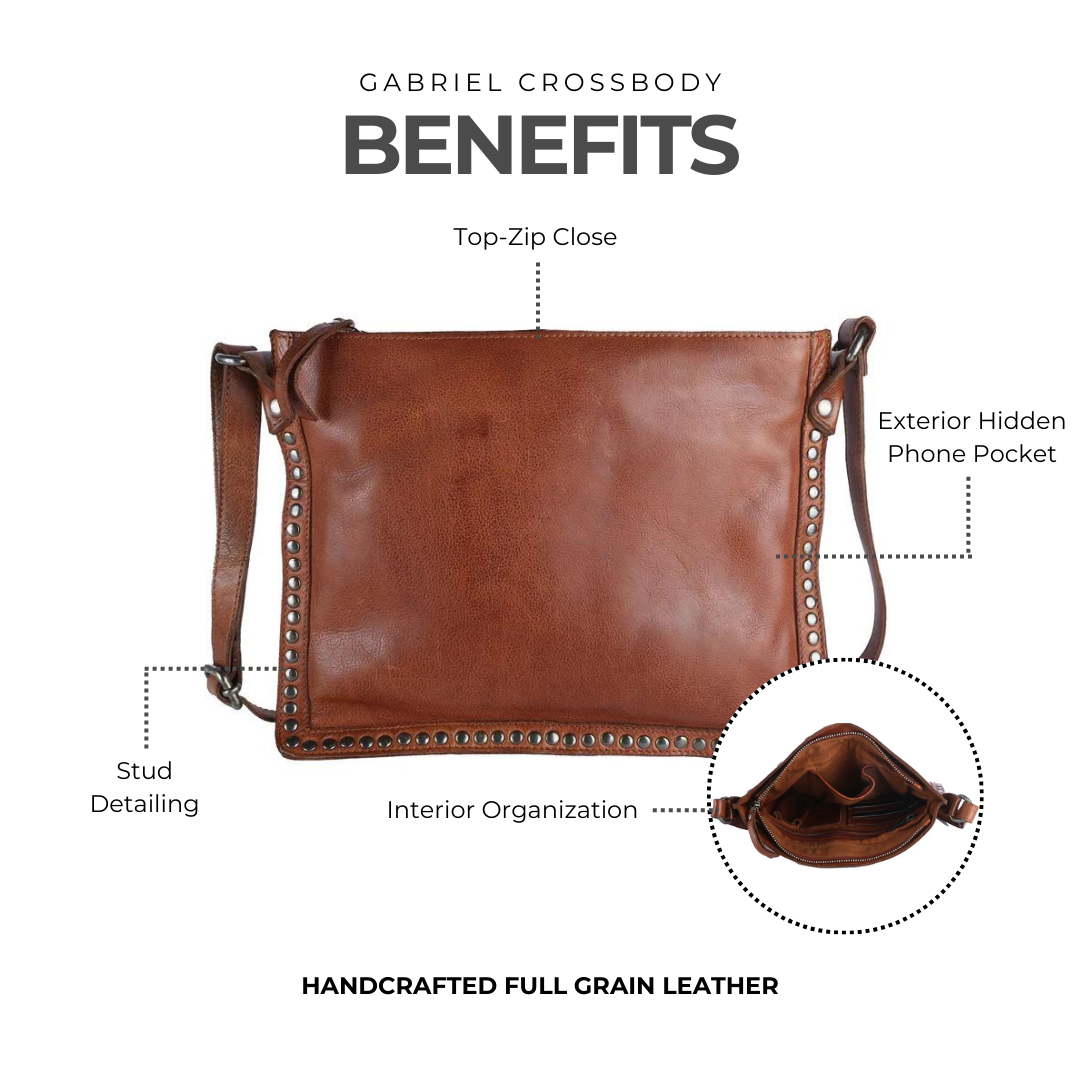 Gabriel Leather Crossbody Bag - Image 4