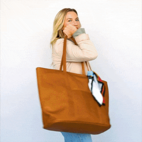 Suburban Leather Tote Bag Lg - Image 9
