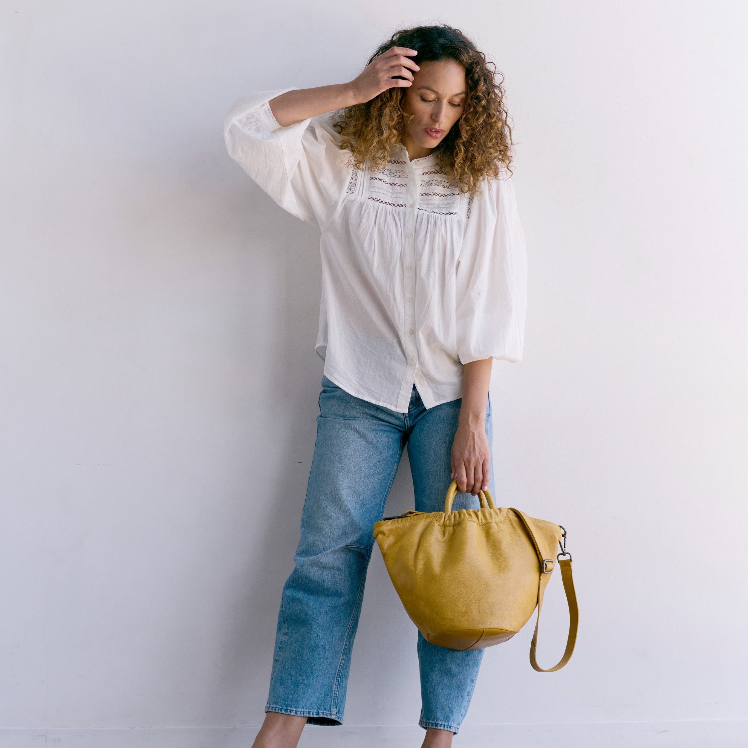 Ramble Leather Tote Bag - Image 6