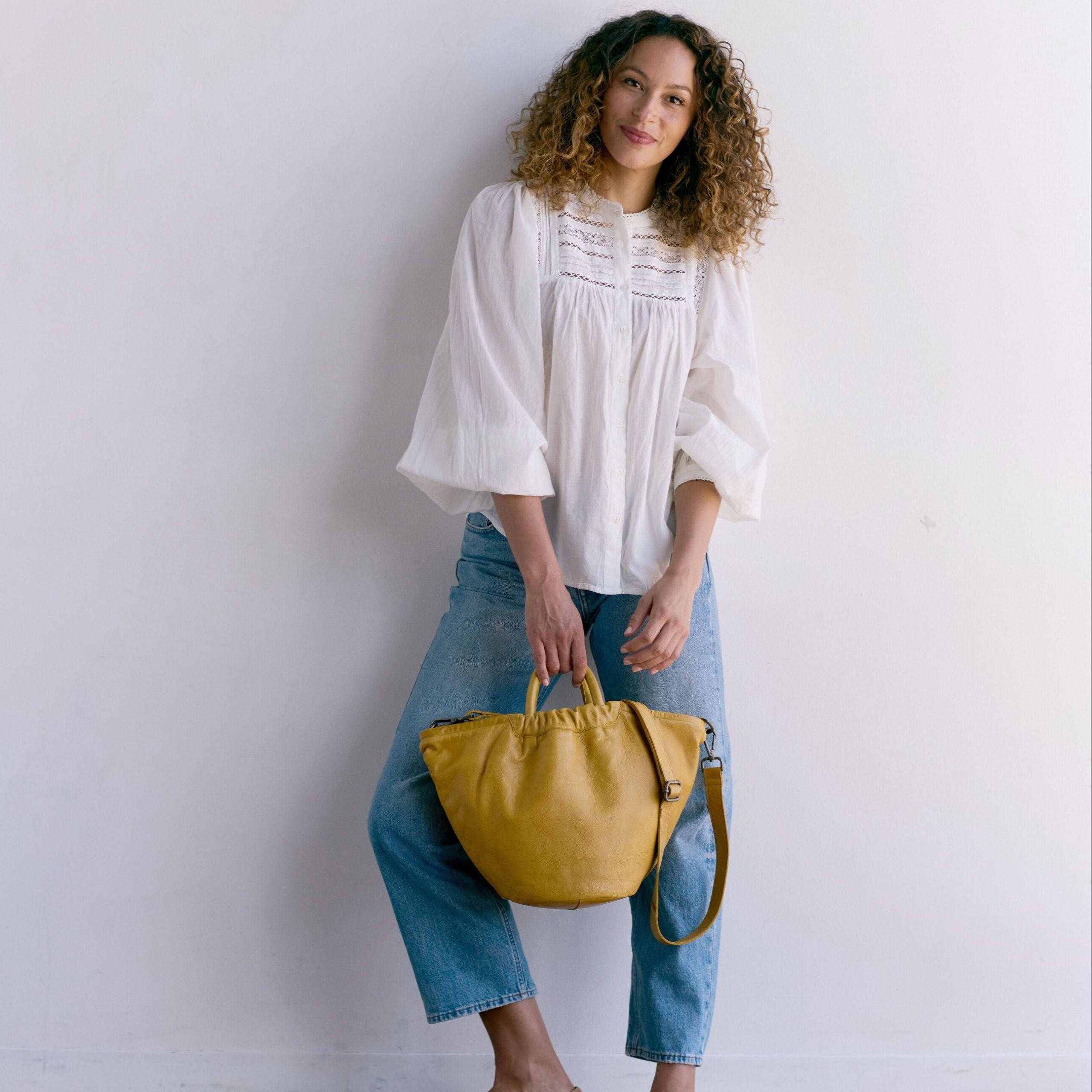 Ramble Leather Tote Bag - Image 7