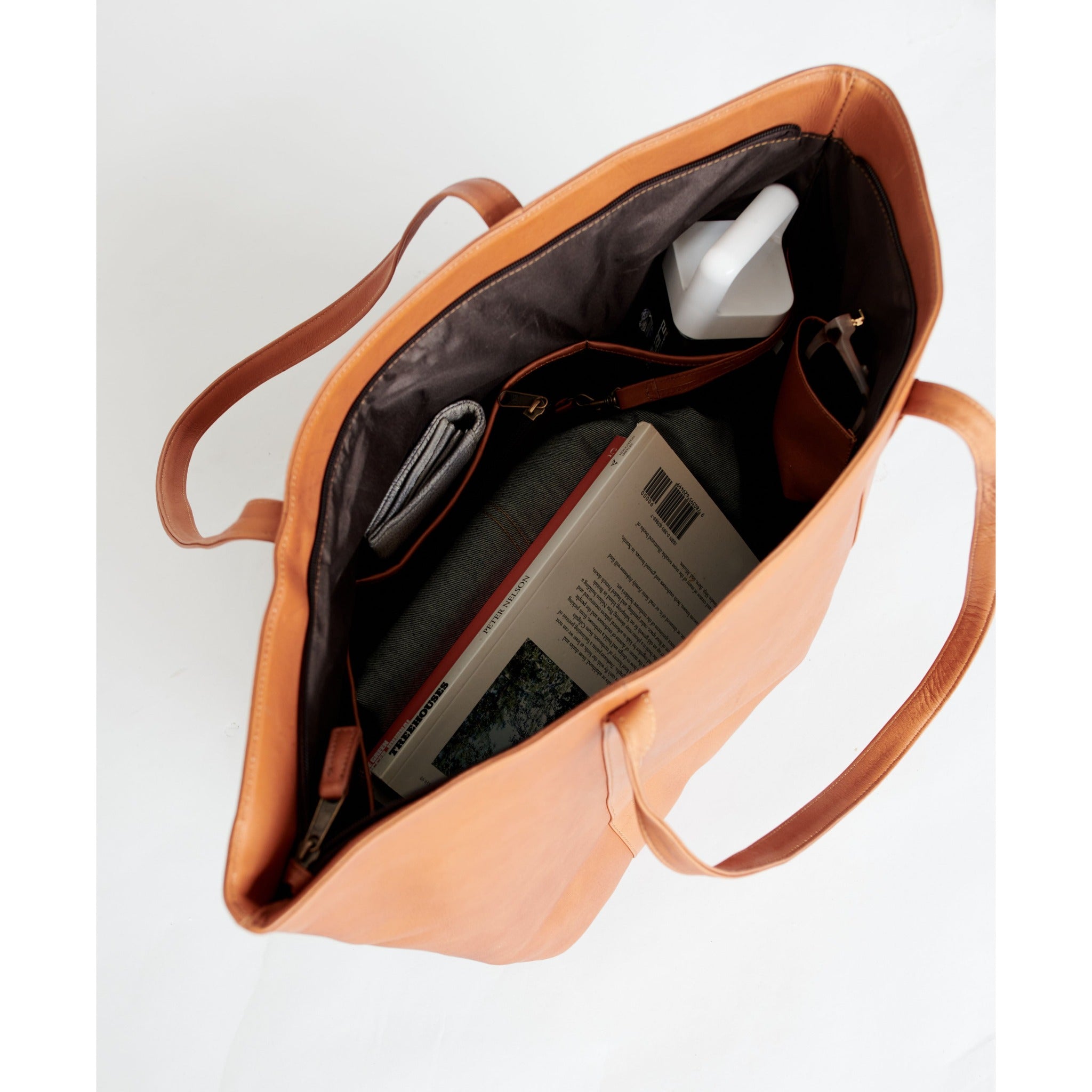 Suburban Leather Tote Bag Lg - Image 3