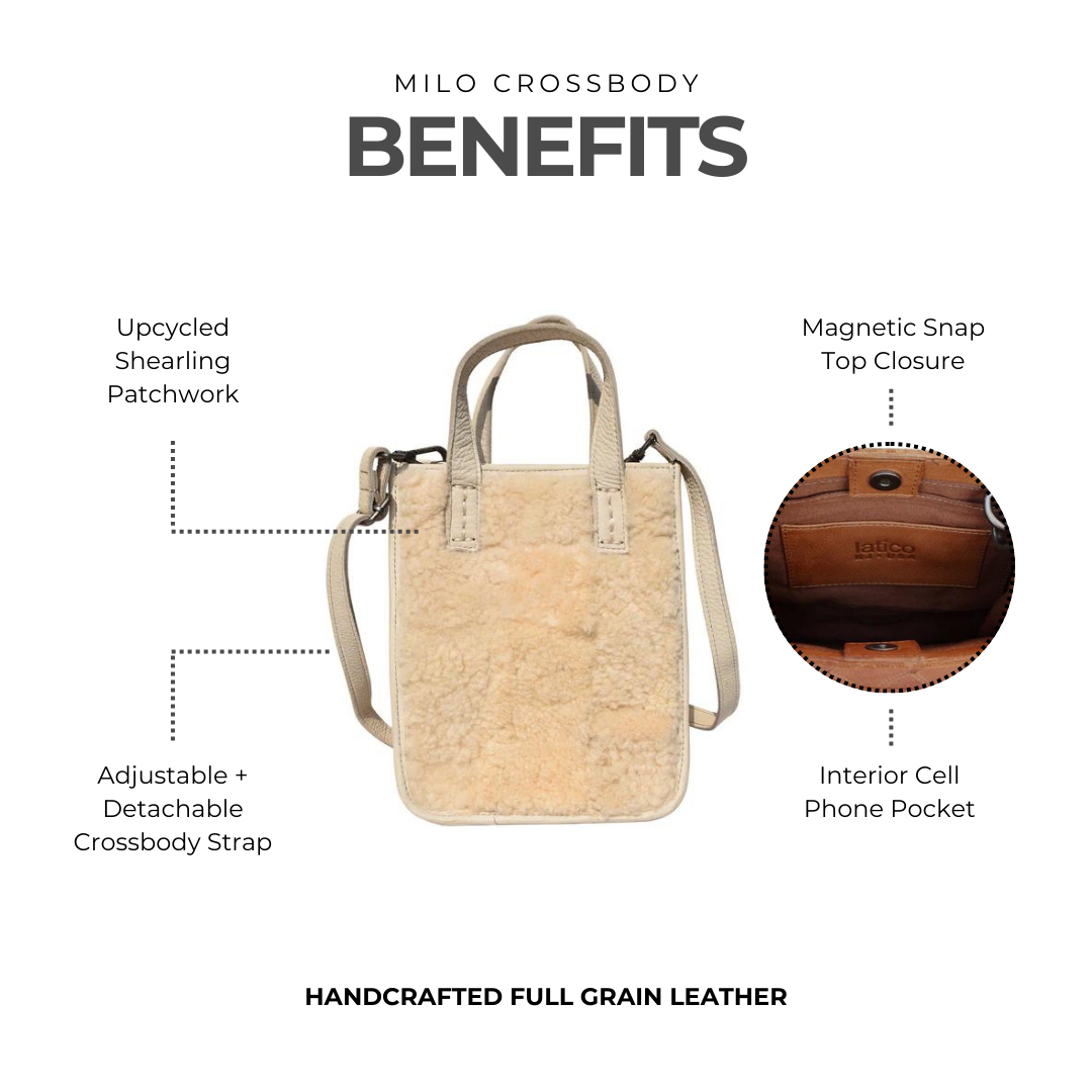 Milo Leather Crossbody Bag - Image 2