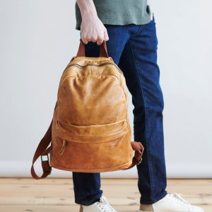 Alternative view of Sheldon Leather Backpack