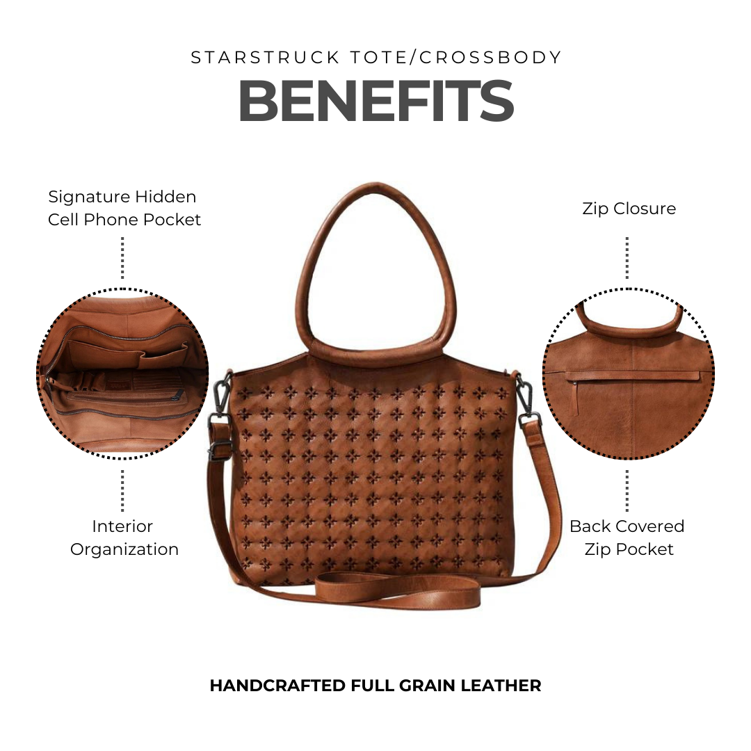 Starstruck Leather Crossbody Bag - Image 4