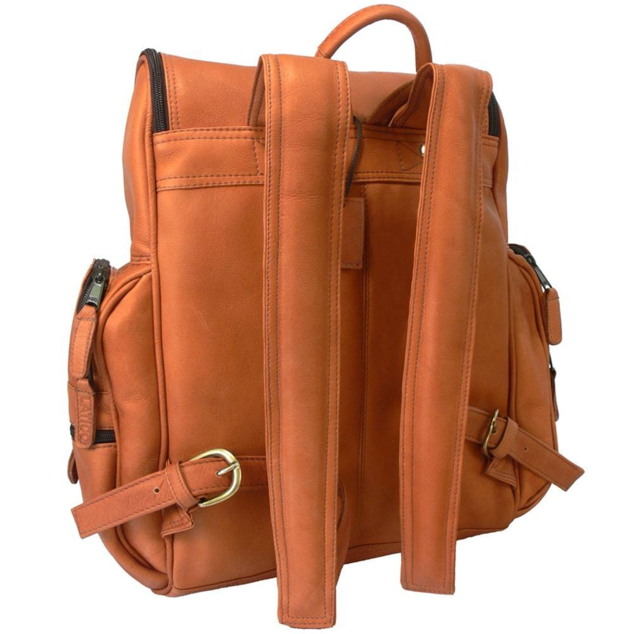 Explorer Leather Laptop Backpack - Image 4