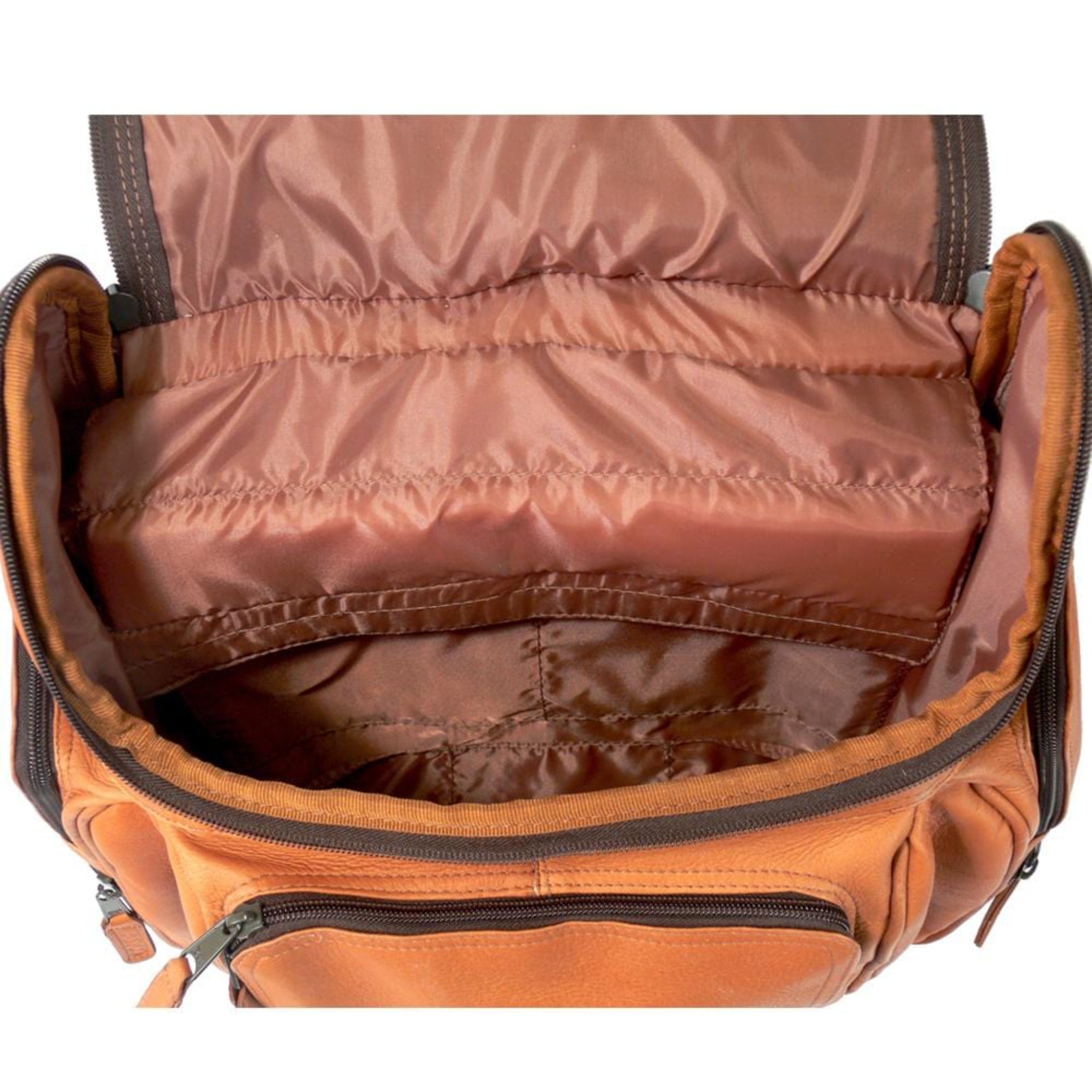 Explorer Leather Laptop Backpack - Image 2