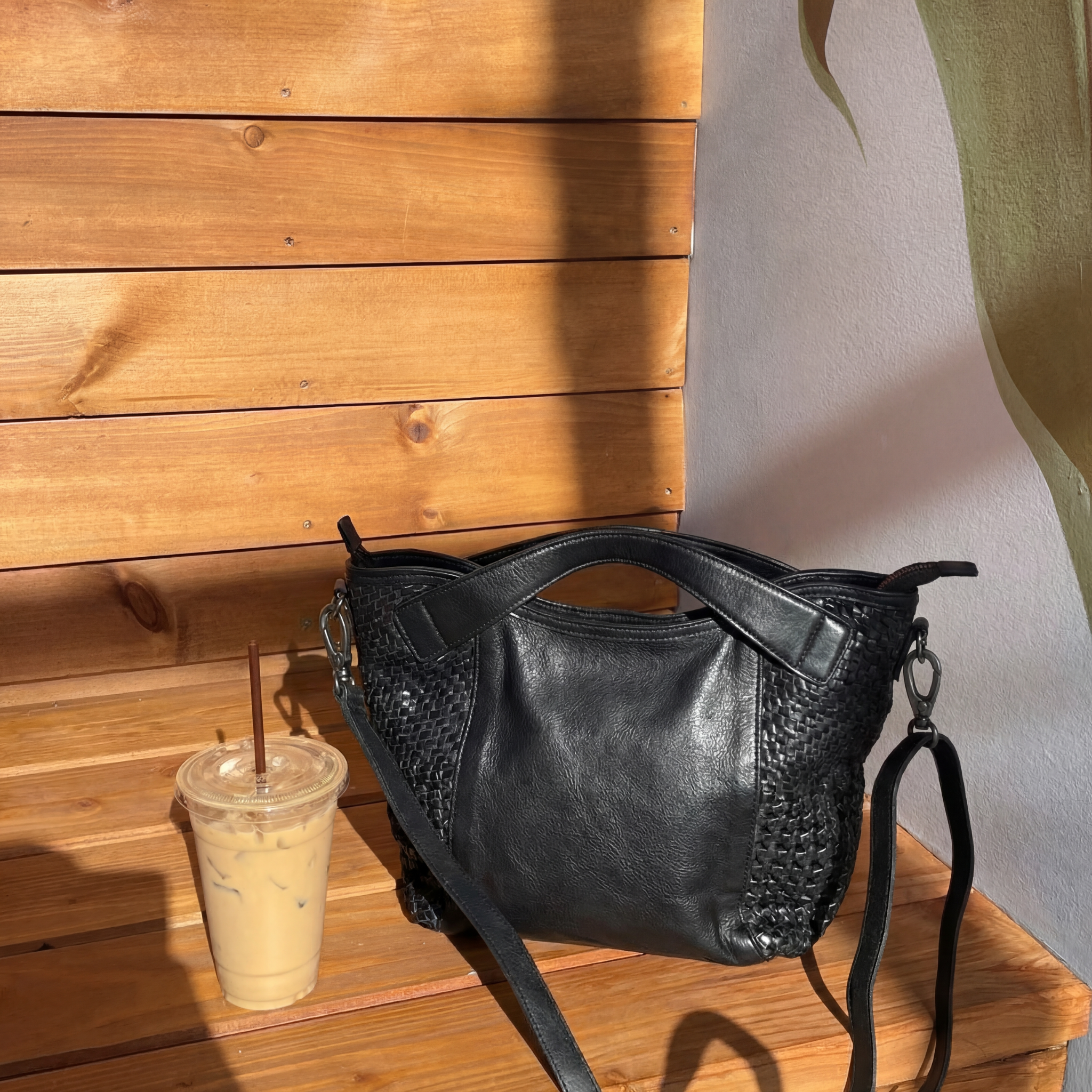 Theo Leather Crossbody Bag - Image 16