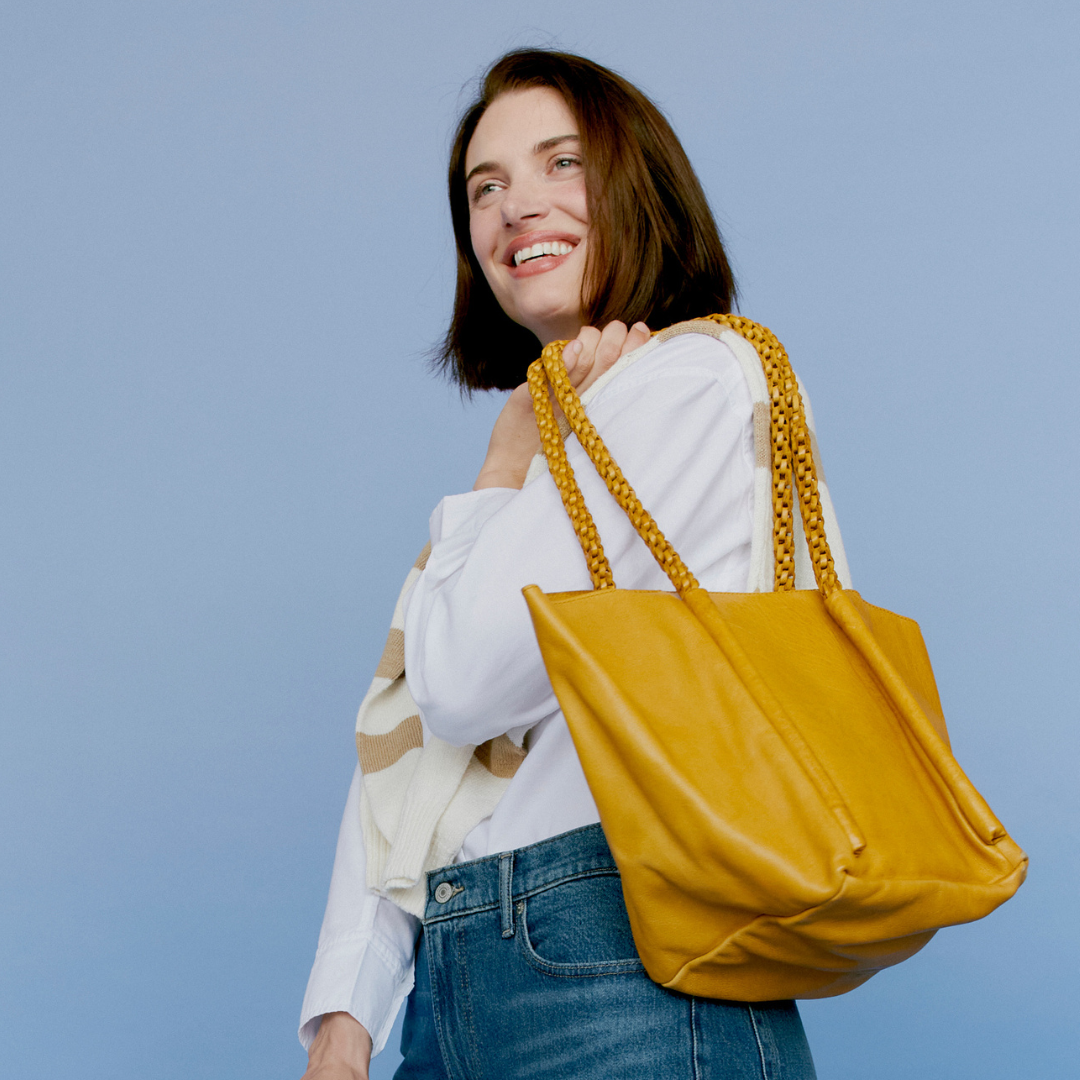 Wander Leather Tote Bag (Md) - Image 4